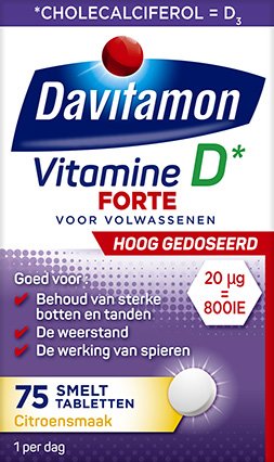 Economisch Pidgin voertuig Davitamon Vitamine D3 Forte: voor behoud van sterke botten