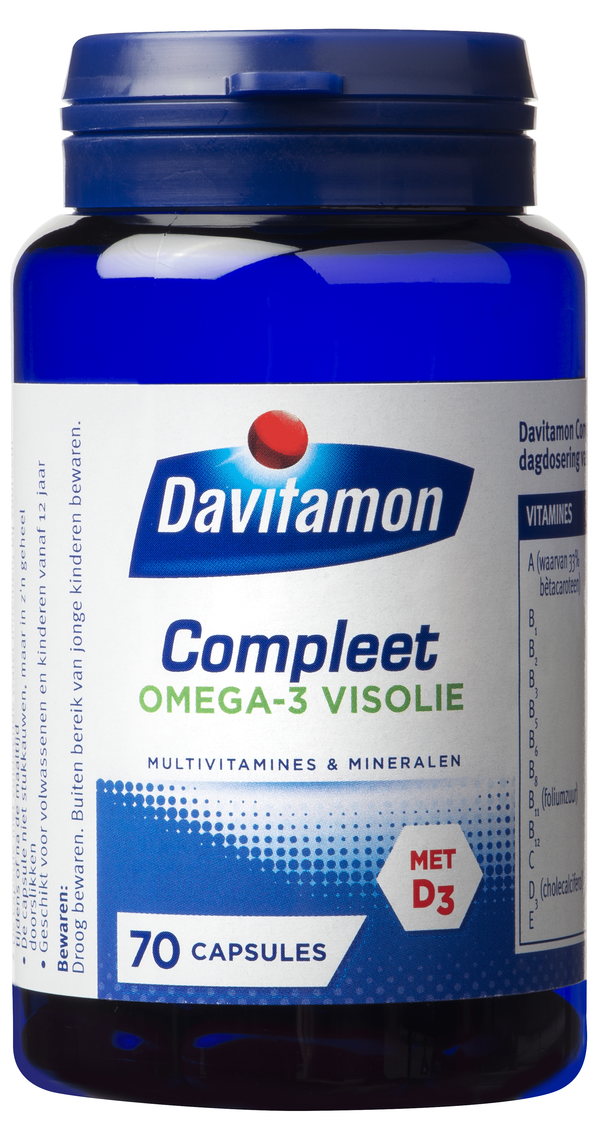 Bekentenis het internet Hoe dan ook Davitamon Compleet Omega-3 Visolie: goed voor het hart | Davitamon