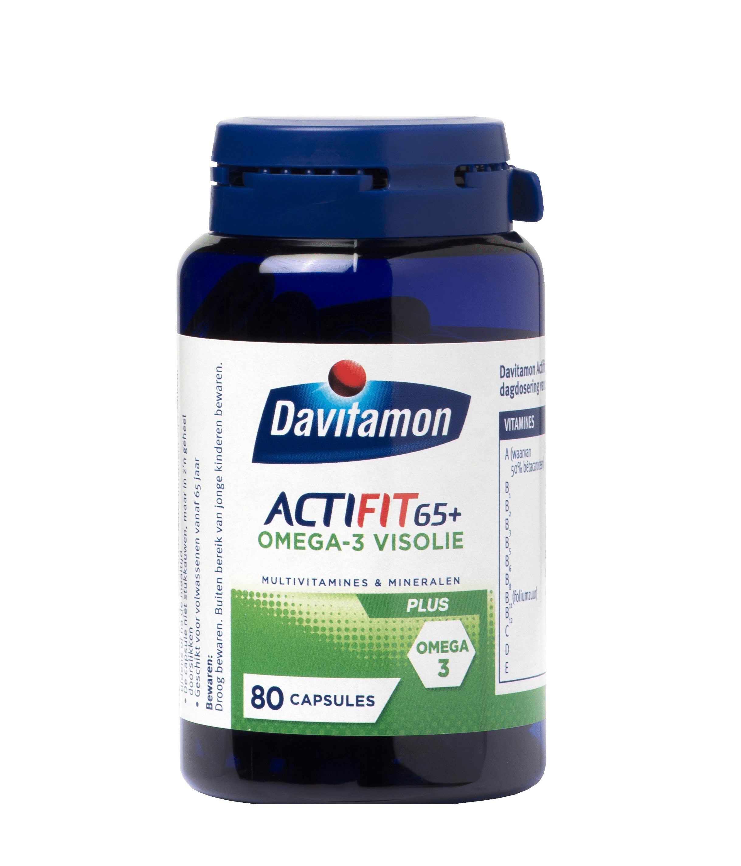 Aannemer recept berouw hebben Davitamon Actifit 65+ Omega-3 Visolie: goed voor het hart