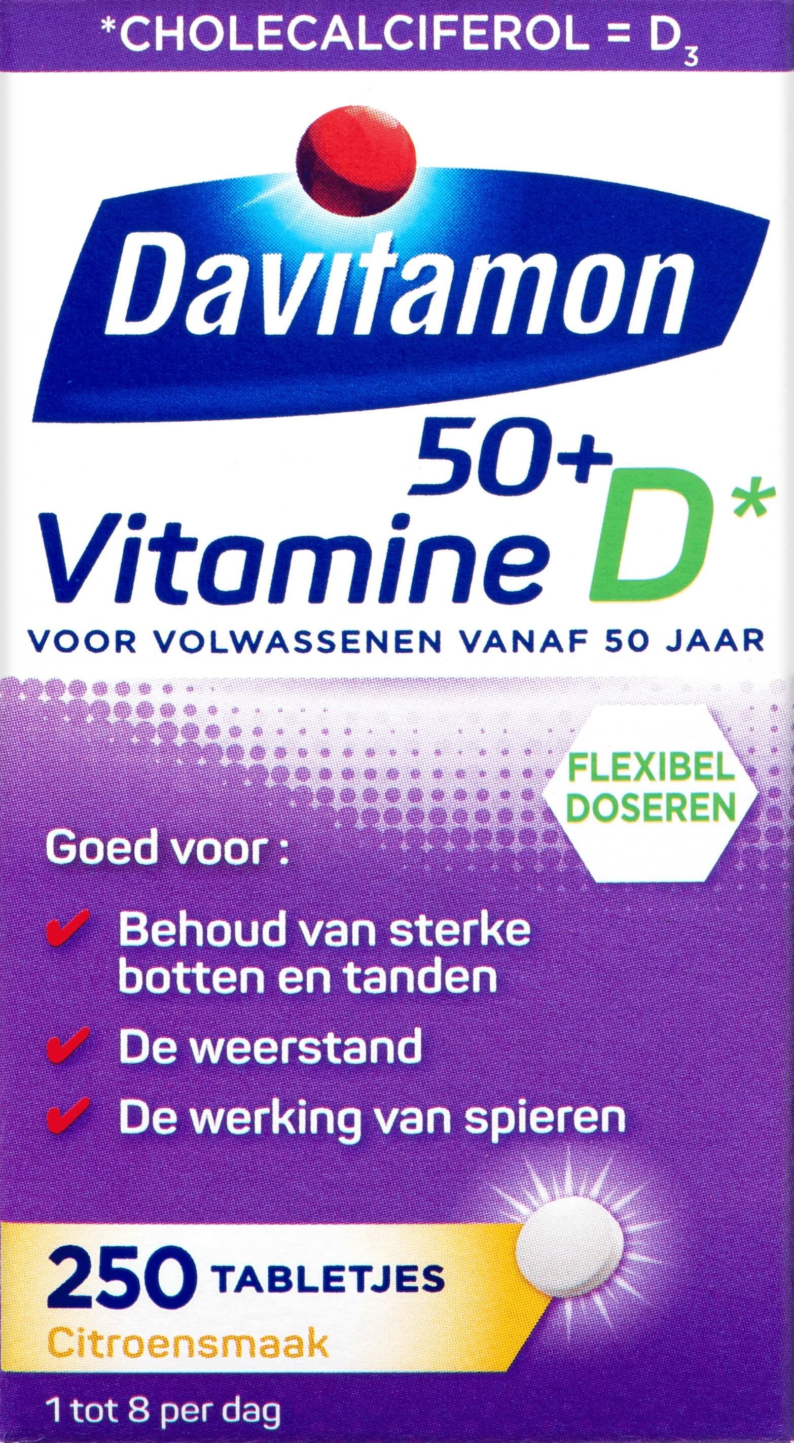 Chemicus Fascineren smeren Davitamon Vitamine D 50+: voor behoud van sterke botten