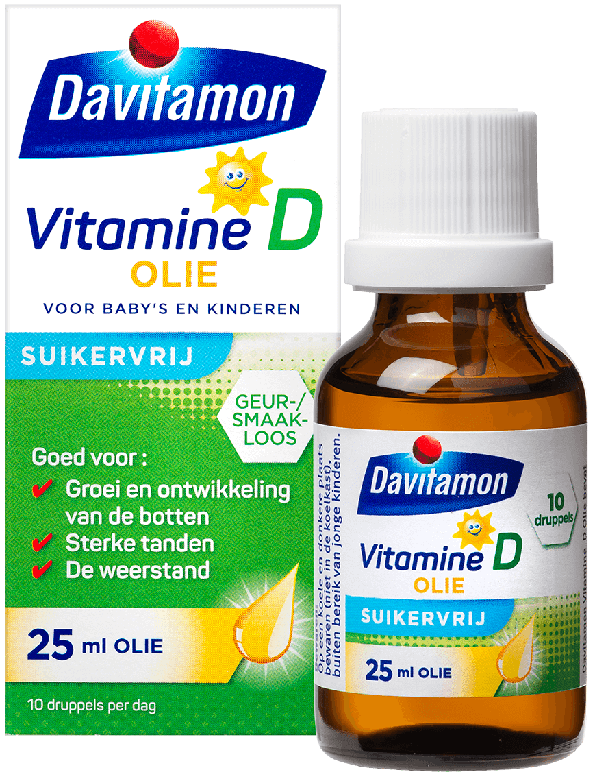 Vitamine Olie: voor baby en kind | Davitamon
