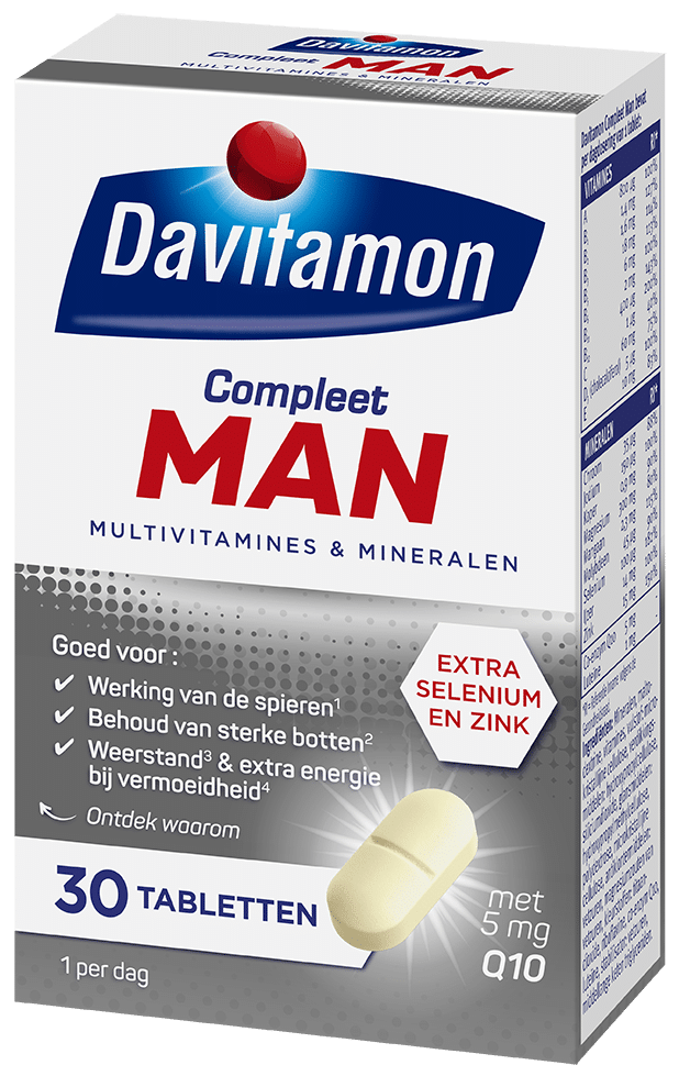 lichten dun forum Davitamon Compleet Man | Multivitamine voor mannen