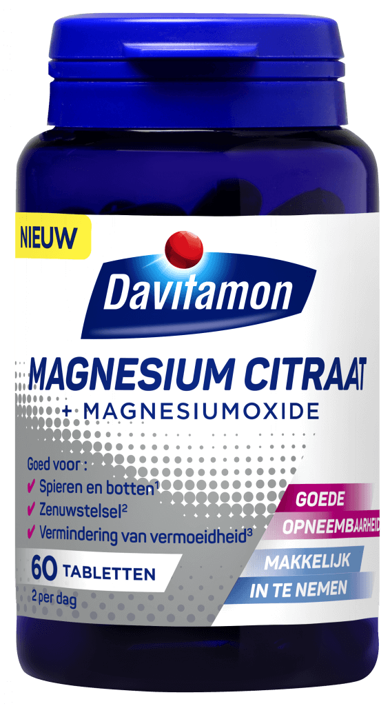 steak Krimpen avontuur Magnesium Citraat + Magnesiumoxide van Davitamon