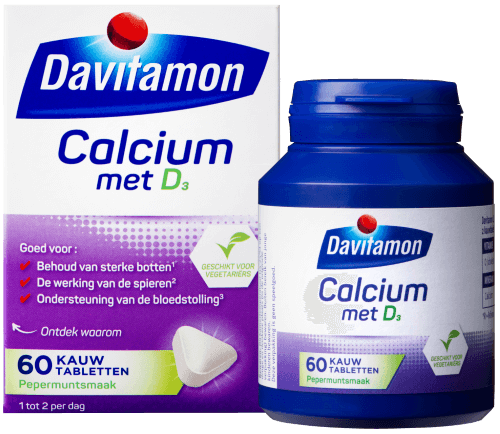 Gebit: vitamines & mineralen voor de tanden Davitamon