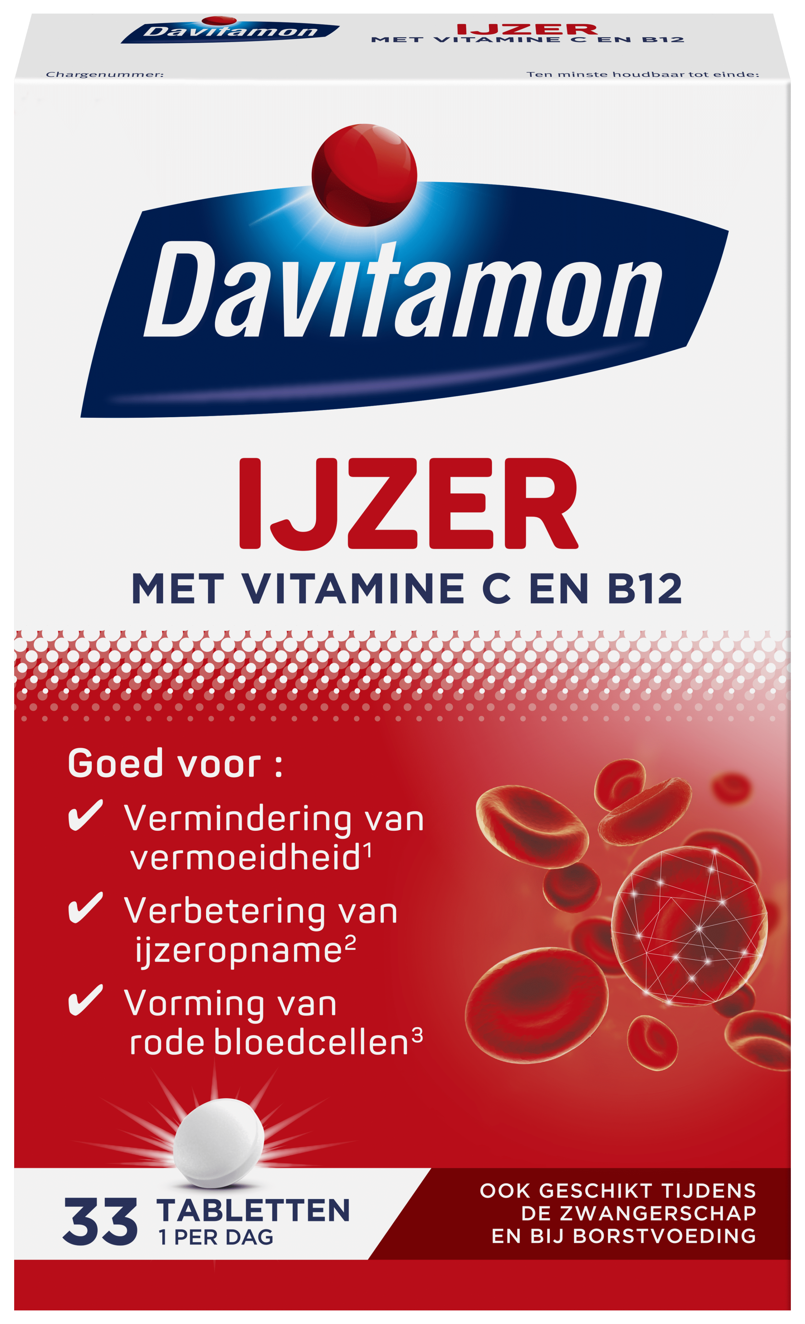 Lief beneden Plicht Davitamon IJzer met vitamine B12 en C | Davitamon